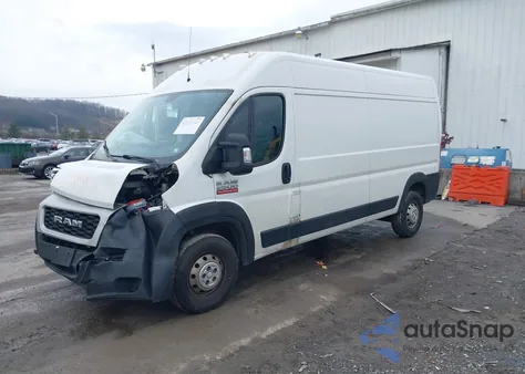 2019 Ram Promaster 2500 High Roof 159 Wb z USA, uszkodzony, nr VIN 3C6TRVDG0KE526749